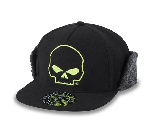 FLAP HAT WILLIE G SKULL