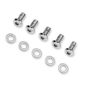 CHROME DERBY COVER SCREW,