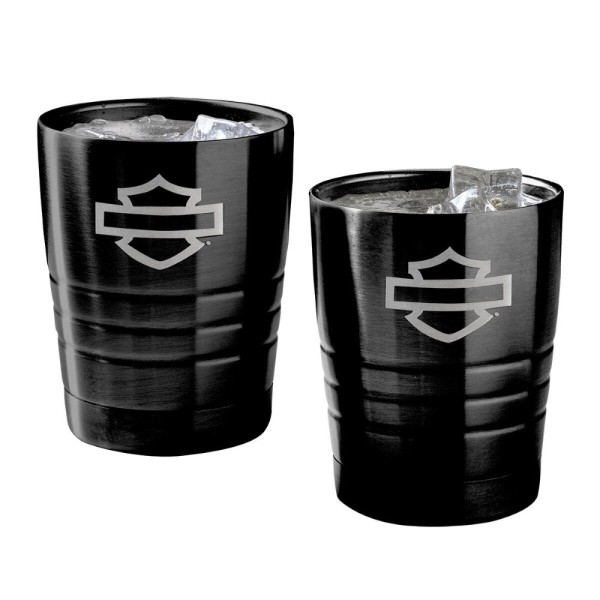 OPEN B&S GLASS SET BLACK