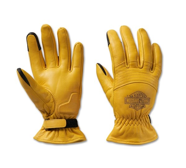 GLOVES HELM WORK LEATHER