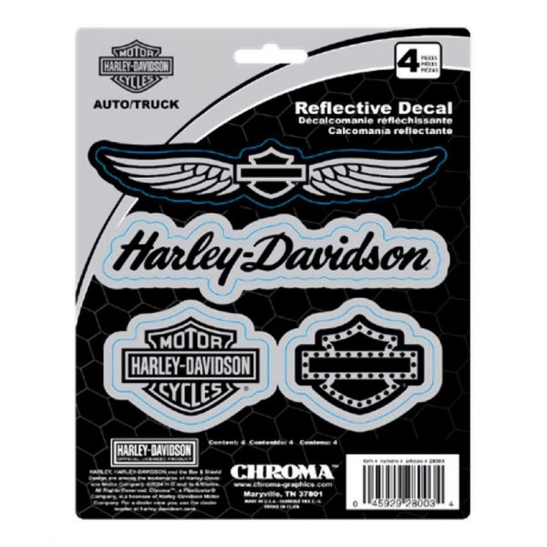HD 4 PIECE DECAL