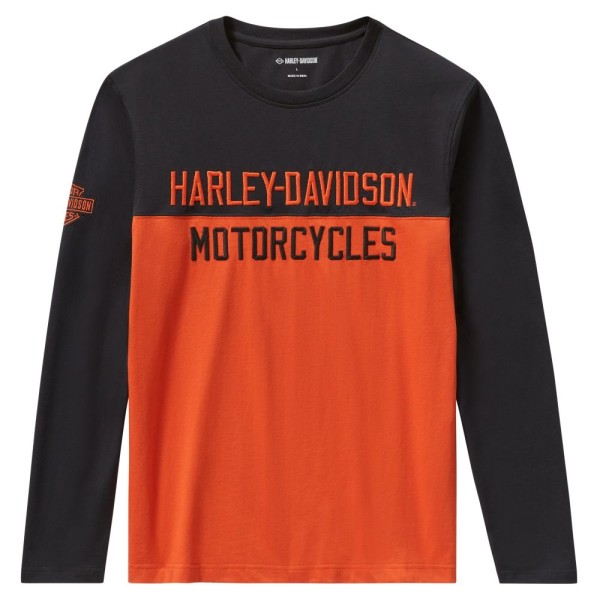 TEE KNIT ORANGE /BLACK