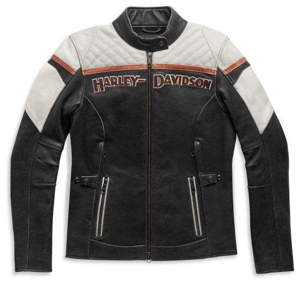 JACKET TRIPLE VENT LEATHER