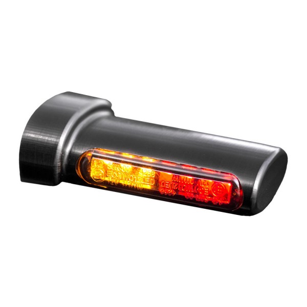 LED BLINKER HINTEN ALUMINUM / BLACK