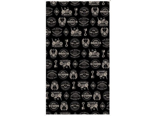 ROKKER TUBE LOGOS BLACK