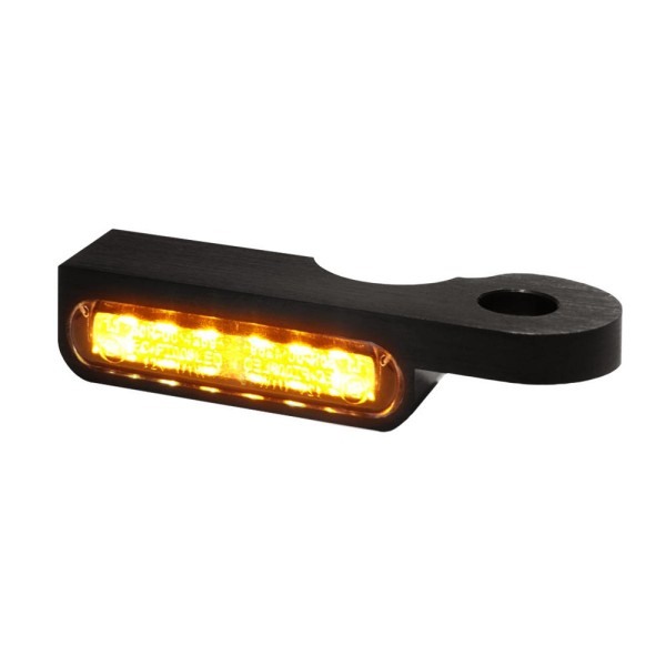 LED BLINKER VORNE ALUMINUM-BLACK