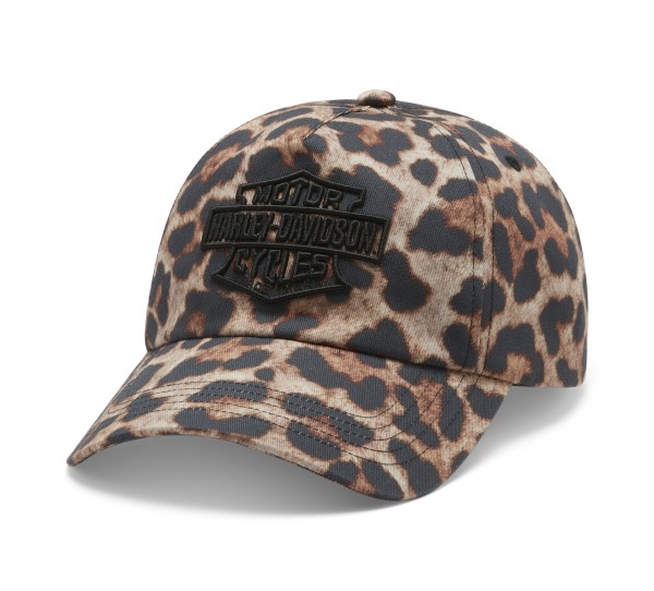 H-D AMERICAN CLASSIC LEOPARK STRAPBACK CAP