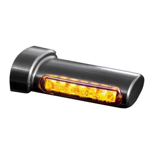 LED BLINKER HINTEN ALUMINUM / BLACK