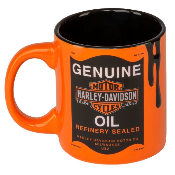 H-D OIL CAN MUG