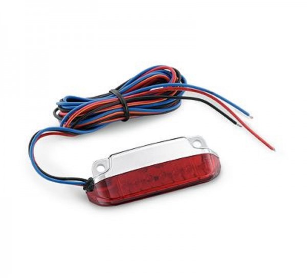 LED-BELEUCHTUNG ROTES GLAS