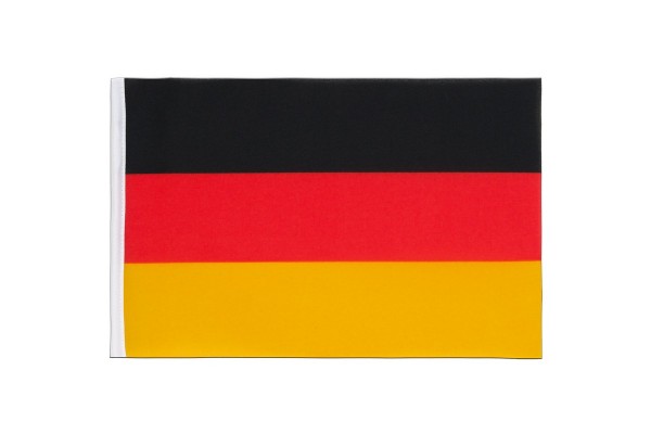 KLEINE DEUTSCHLAND MINIFAHNE - 15 x 22 cm