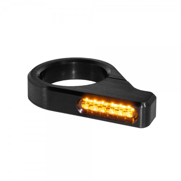 LED GABELBLINKER CLASSIC / ALUMINUM / BLACK