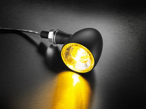 BLINKER BULLET 1000 LED SCHWARZ