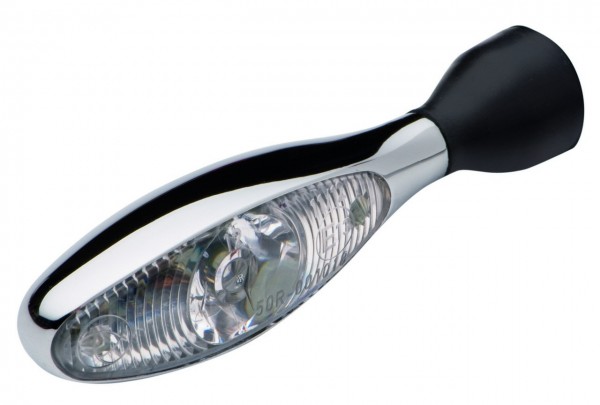 BLINKER MICRO 1000 LED WEISS CHROM