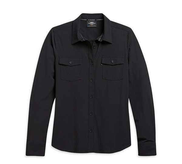 SHIRT WOVEN - BLACK