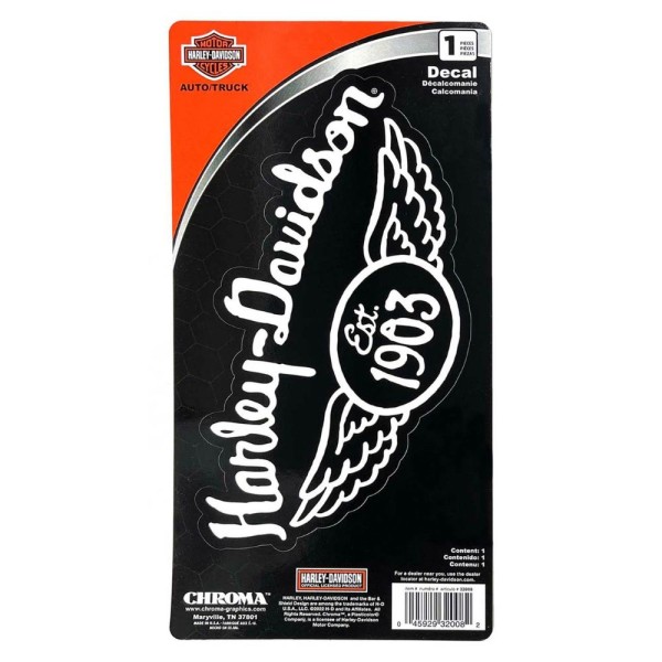 H-D VINTAGE 1903 WINGS DECAL