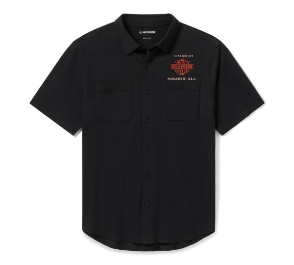 SHIRT BLACK PARTS AND SERVICE