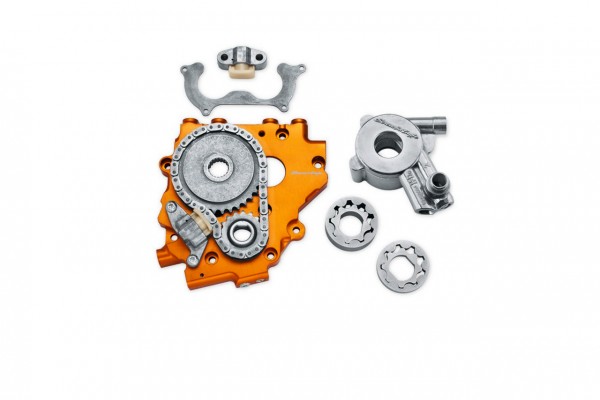STEUERKETTENSPANNER UND HIGH FLOW ÖLPUMPE