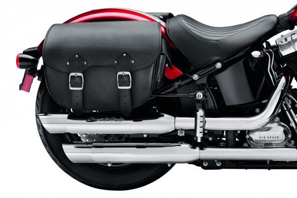 ABNEHMBARE LEDER-SATTELTASCHEN –SLIM/BLACKLINE