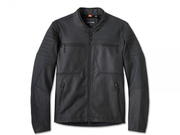 JACKET WILLIE G LEATHER BLACK